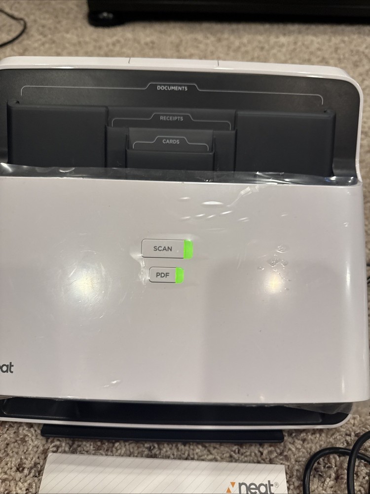 Desk ND-1000 Desktop Document Scanner- WORKING, TESTED Includes power and USB