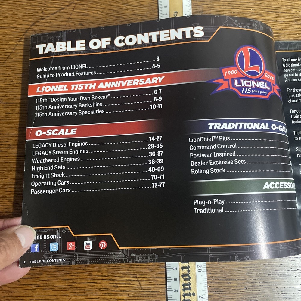 Lionel Volume Two Catalog 2015