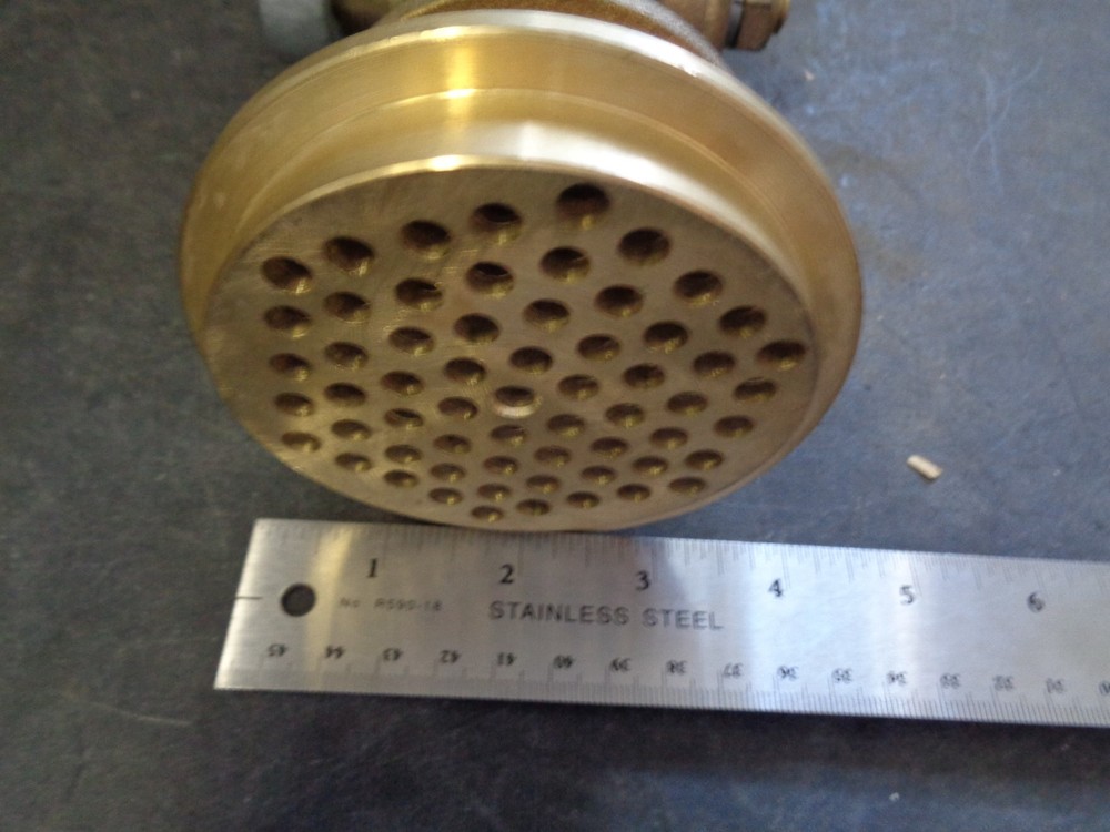 1 1/4" BRONZE VALVE SEACOCK WITH PICK UP