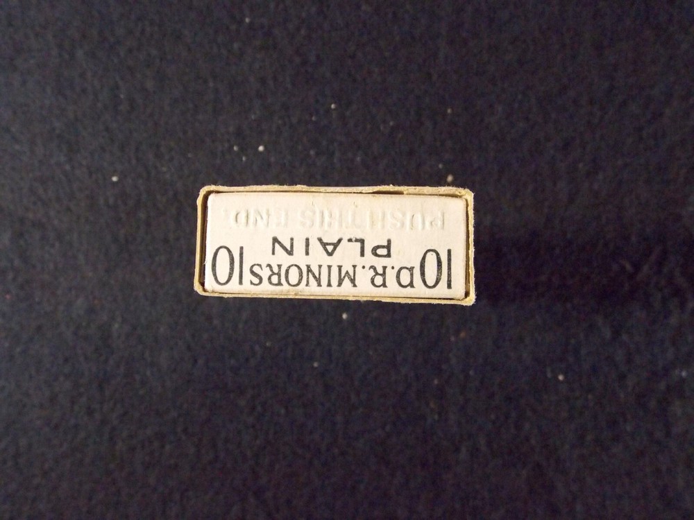 Vintage Millhoff De Reszke Minors Plain Empty Cigarette Packet Box