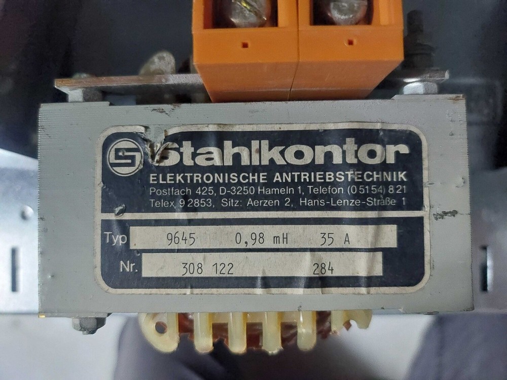 STAHLKONTOR 308 122, 9645, Transformator