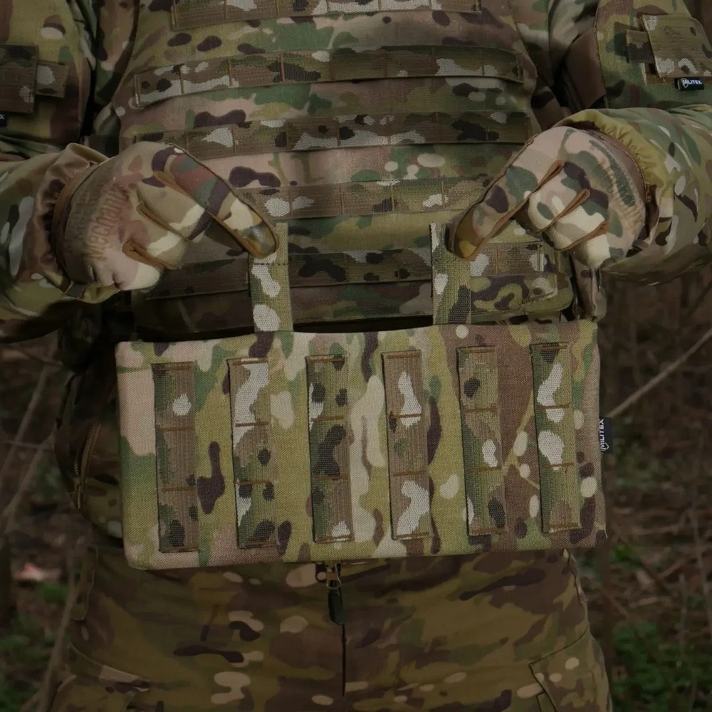 Tactical Lower Back Protection MOLLE + Ballistic Panel Level 1 | Multicam