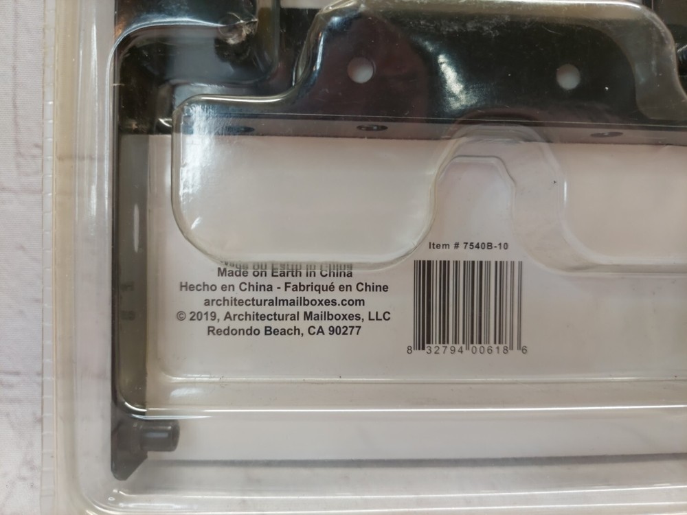 Steel Mailbox Black 4" x 4" Post Adapter 3 Mounting Options
