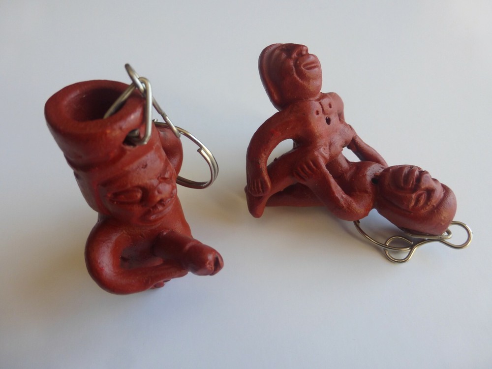 Peruvian Mochica Erotic Key-chain