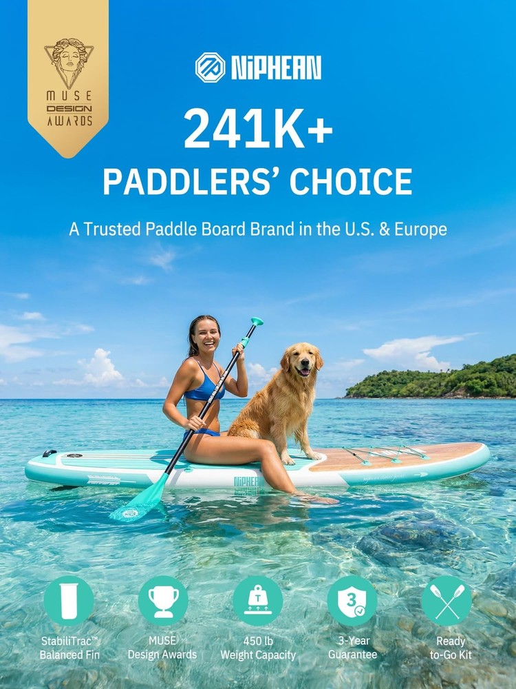 Paddle Board with Seat, 10’6’’ Paddleboard Inflatable Paddle Board with Seat ...