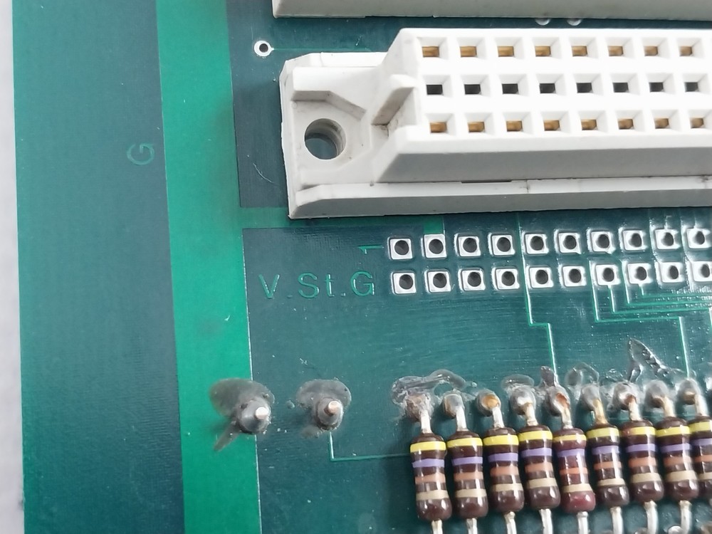 AMPHENOL C143 012A 96S 4 Backplane PCB Board