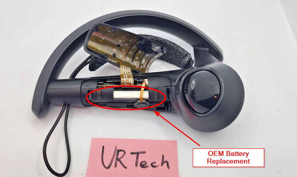 Valve Index Right Controller – OEM Battery Replacement – Repair Service