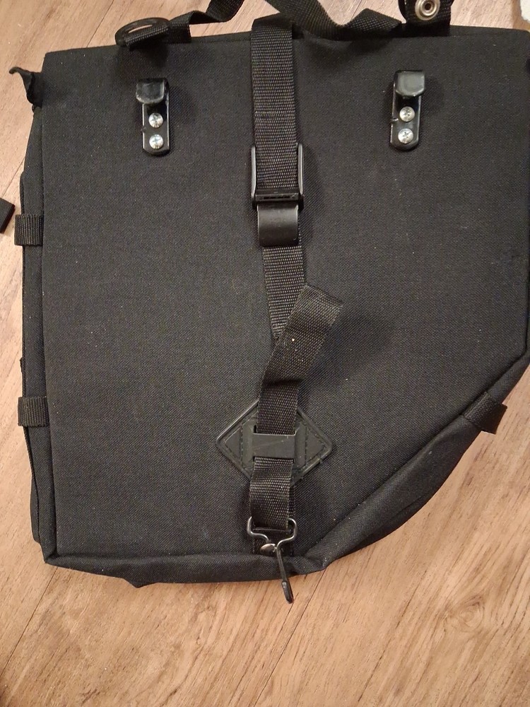 Black Performance Pannier Bag