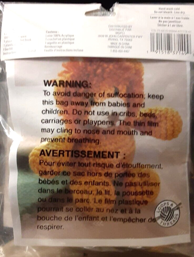 Loops & Threads Lil Crochet Friends™ NIB