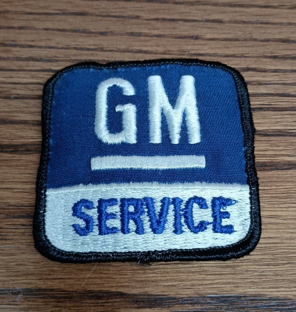 GM Service General Motors Vintage Patch