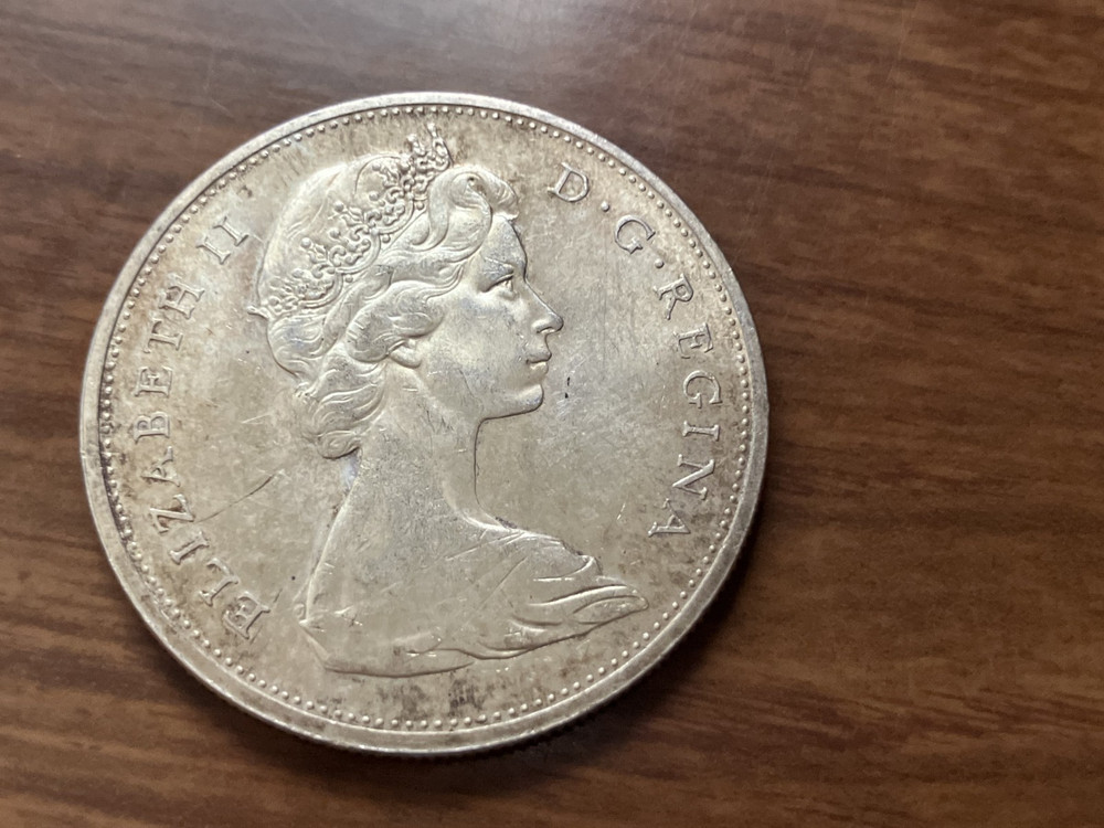1965 canada silver dollar