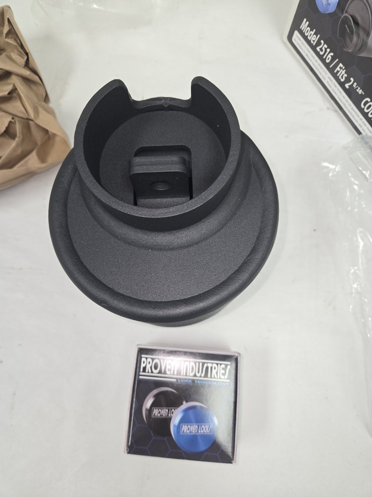 Proven Industrys High Security Coupler Lock Model 2516 Blue