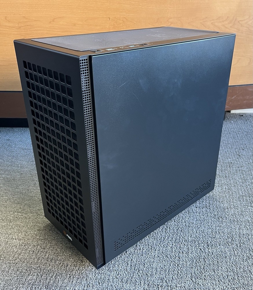 ADVANCED BATTLESTATIONS ABS Aeolian-M Gaming PC Case, Black