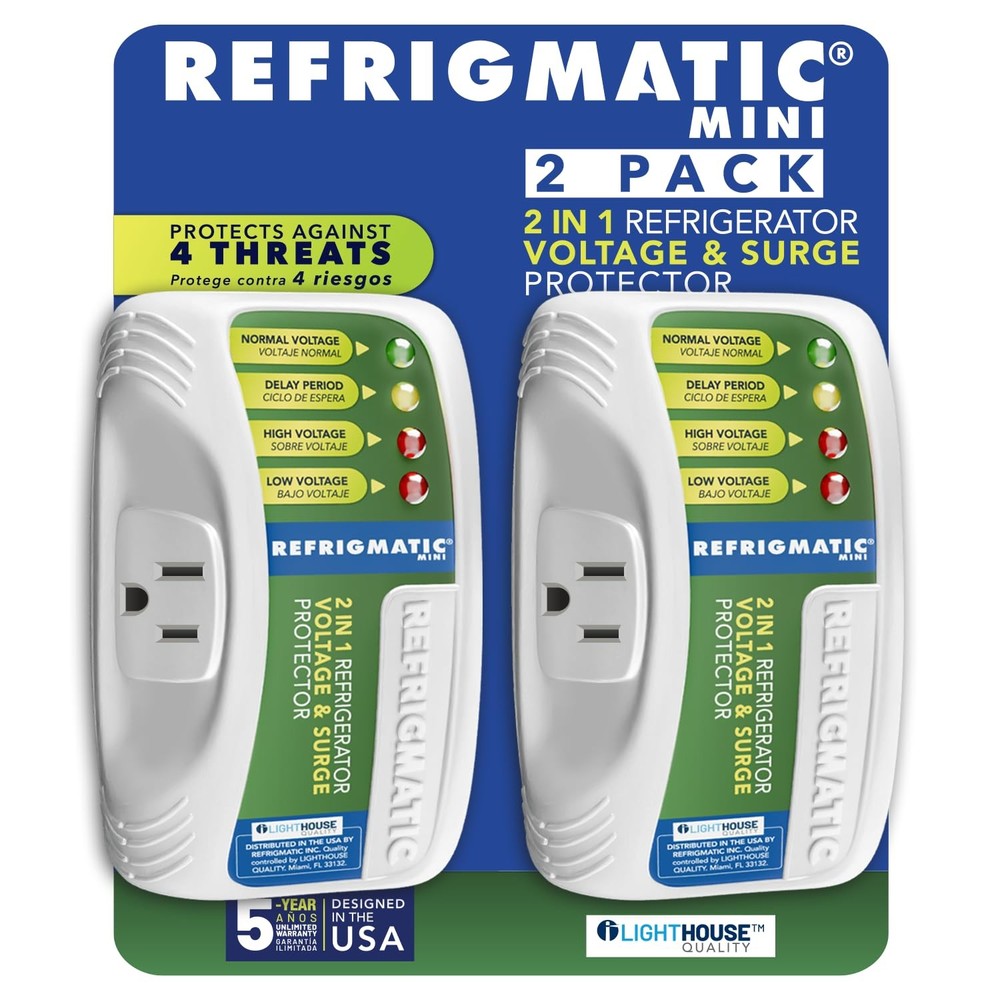 Refrigmatic WS-36300 Electronic Voltage & Surge Protector for White