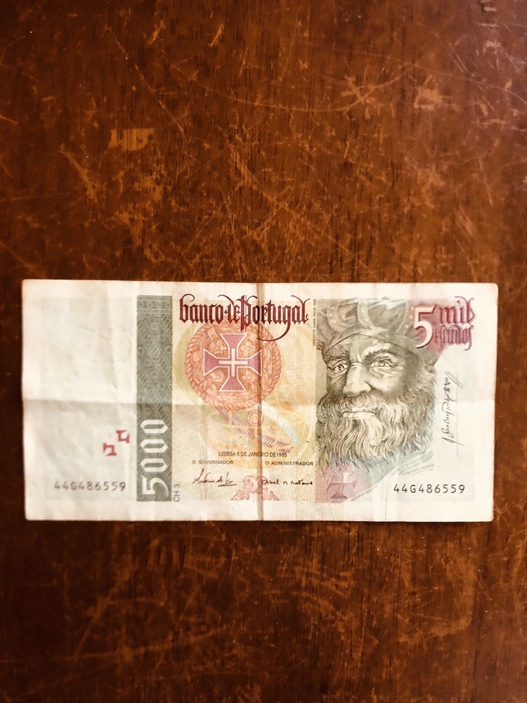 5000 Portugueses Escudo Note