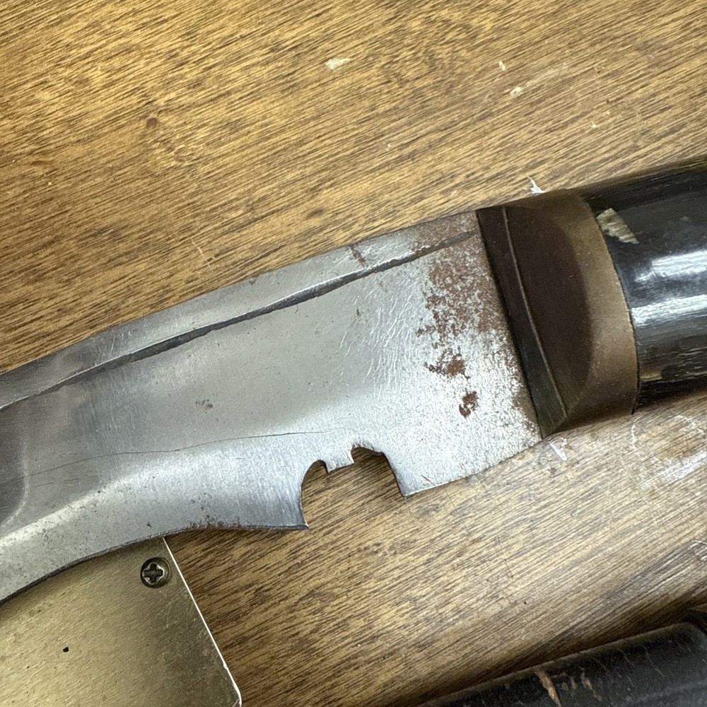 WWII Vintage Used INDIA Dagger & Sheath