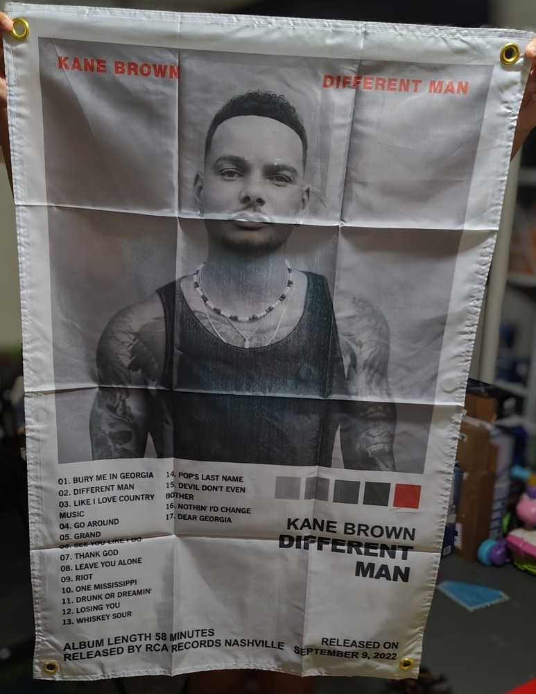 Singer KANE BROWN Tapestry (2x3 Ft.)