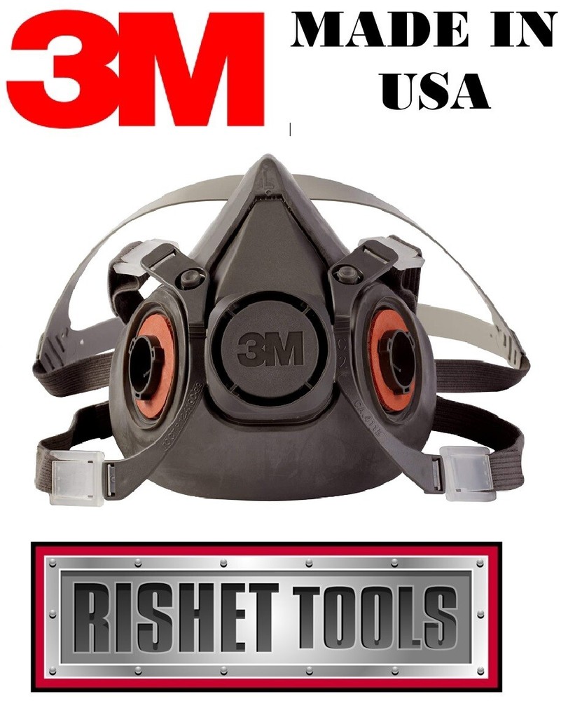 3M 6200 Half Facepiece respirator, Medium