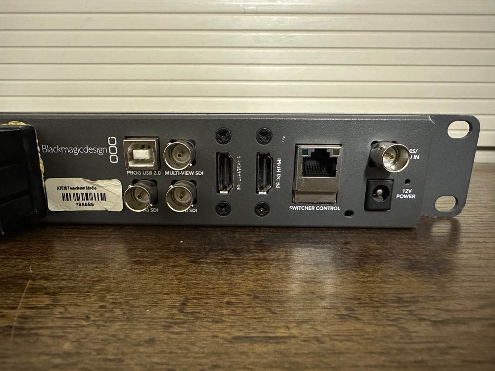 Blackmagic Design ATEM Television Studio — NOT WORKING