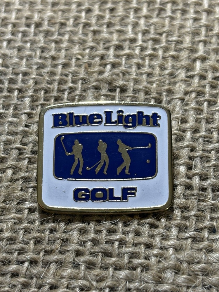 Blue Light Golf Labatt Blue Beer  Enamel Lapel Pin ***READ