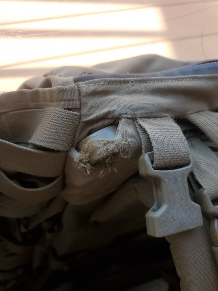 USMC FILBE rucksack Coyote complete field pack system Repaired