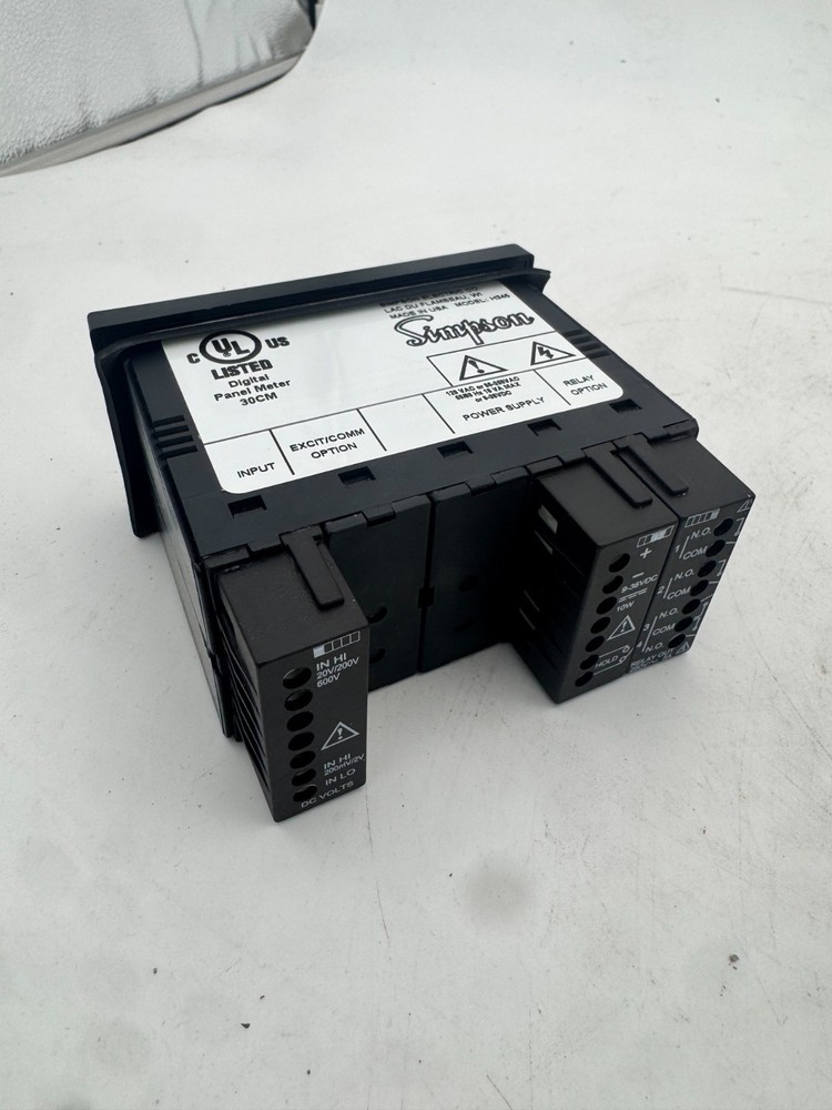 Simpson H335171021 Hawk 3 Digital Panel Meter/Controller (New! Open Box)