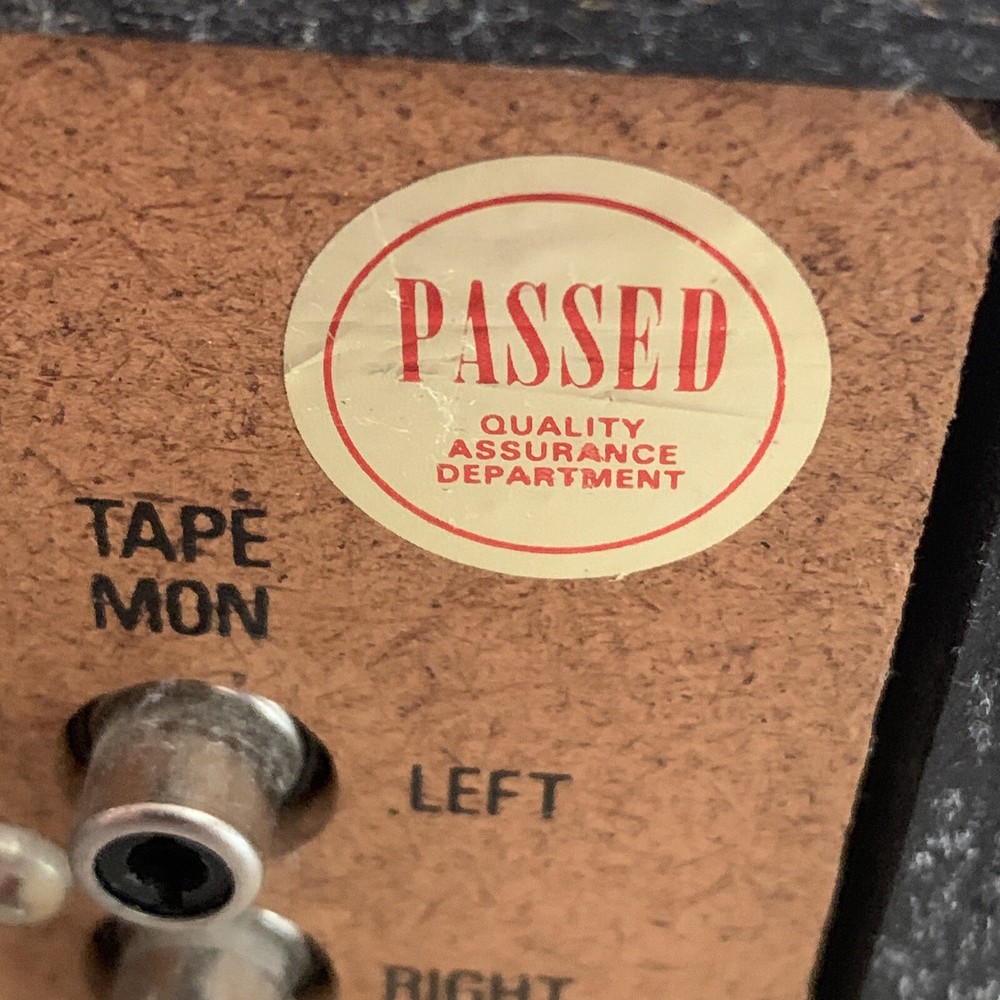 ADC Stereo Frequency Equalizer Model SS-5 Sound Shaper Five WORKS Tested