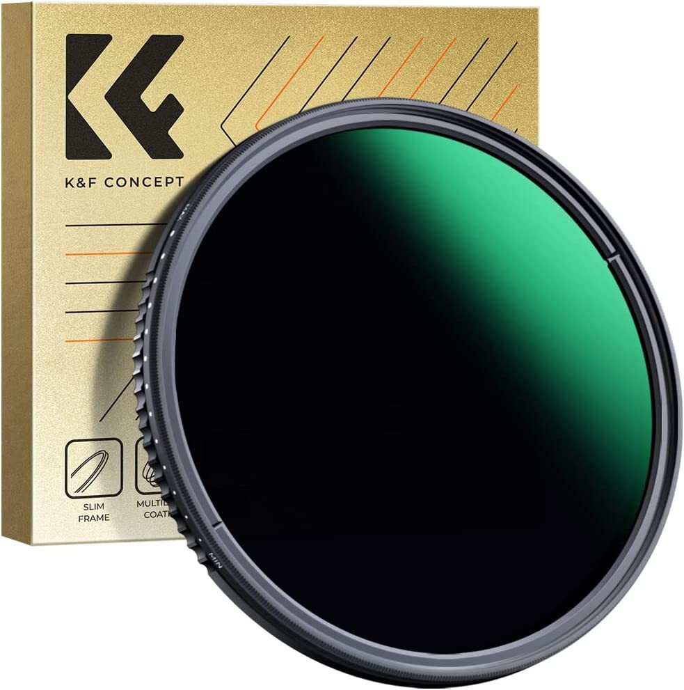 Variable ND3-ND1000 ND Filter (1.5-10 Stops) Neutral Density Camera Lens Filter