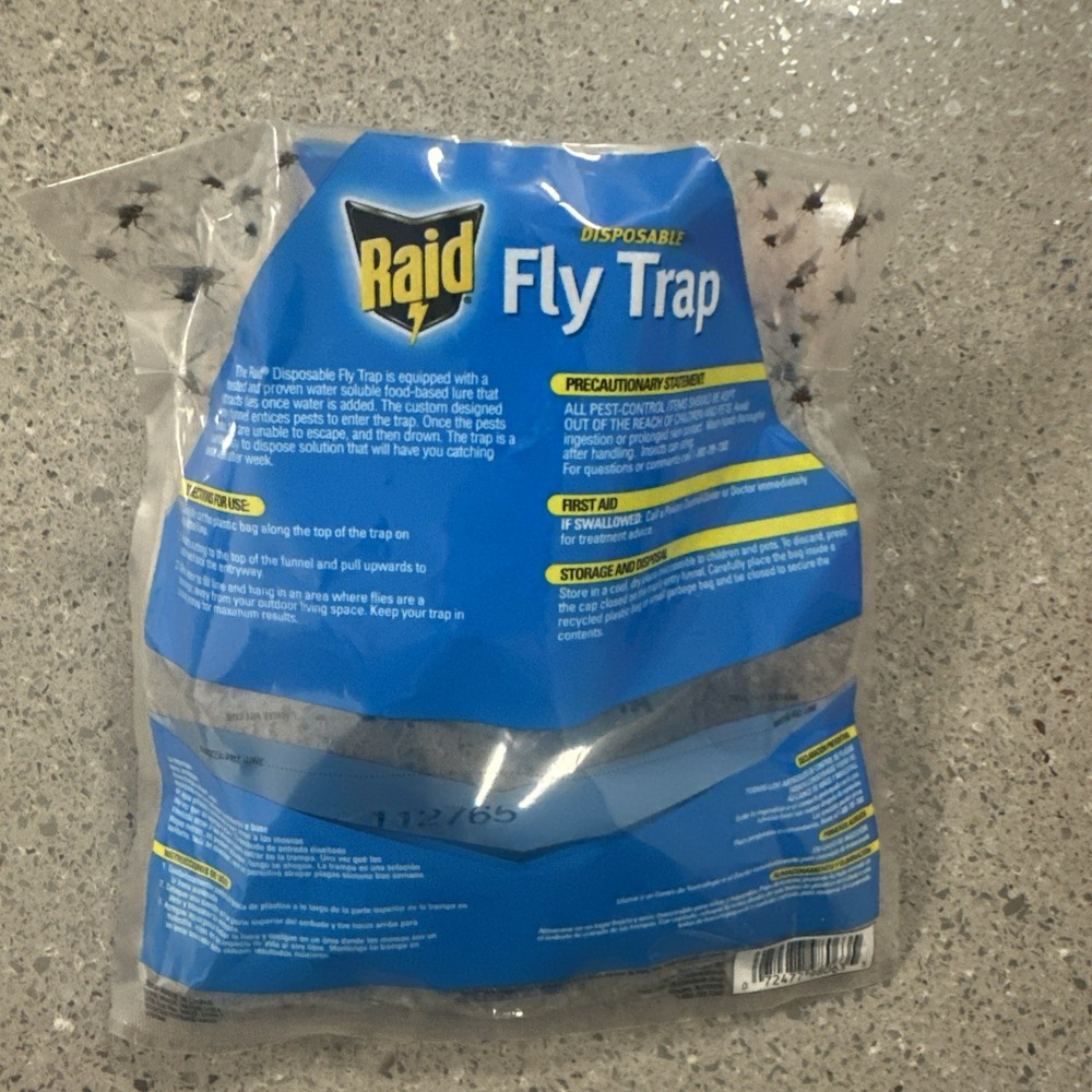 Raid Outdoor Disposable Hanging Fly Trap