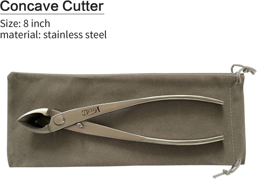 Concave Bonsai Pruning Cutter Tool