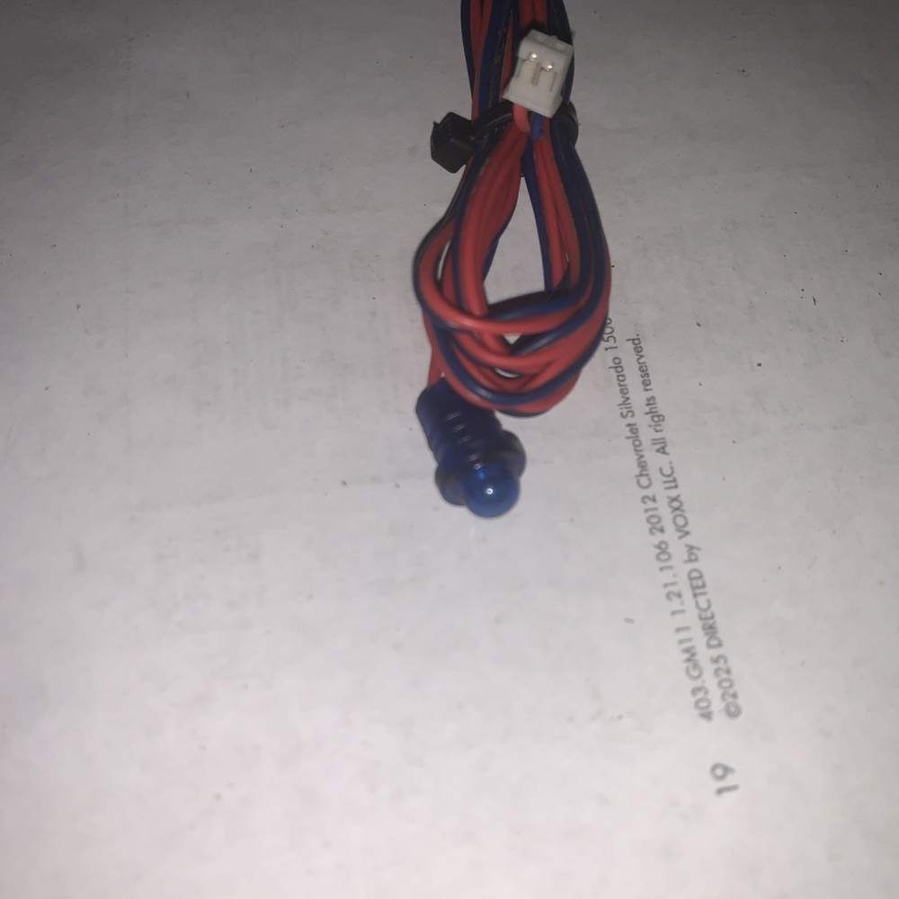Blue Alarm LED light BRIGHT! Viper Python Clifford NEW!