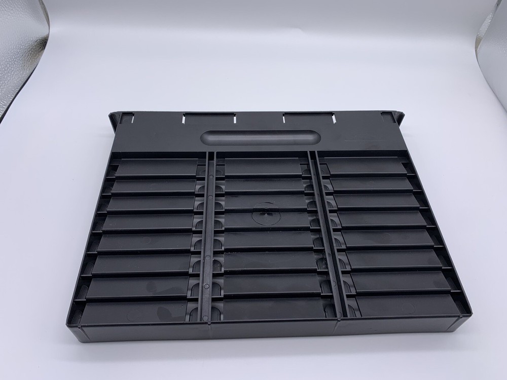 SoftStack 24 3.5" Floppy Disk Holder Hanging File Disc Holder Organizer Holds 24