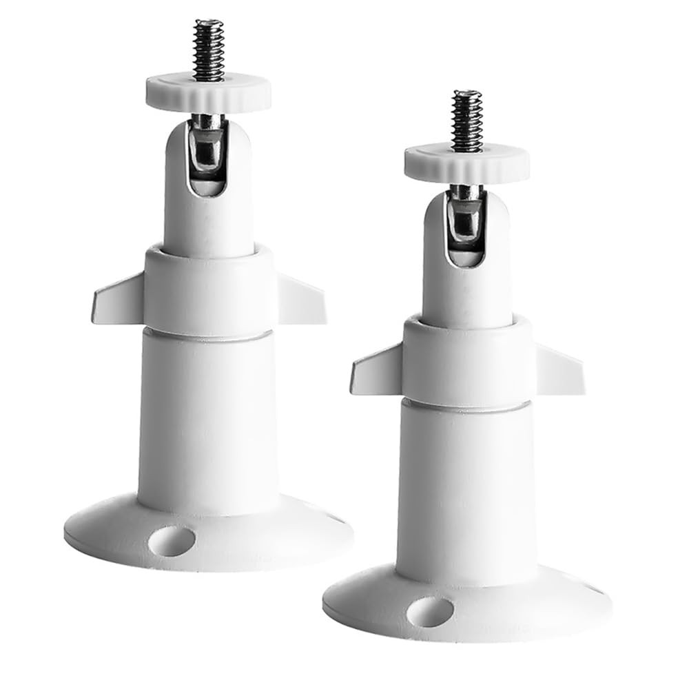 2Pack Security Wall Mount Bracket for Ring Stick Up Cam & White