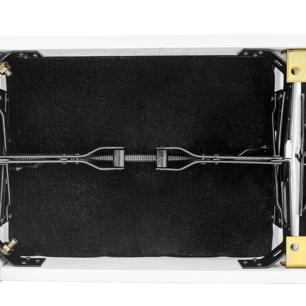 Double Seater Adjustable Duet Piano Bench with Storage Box Height Adjustable