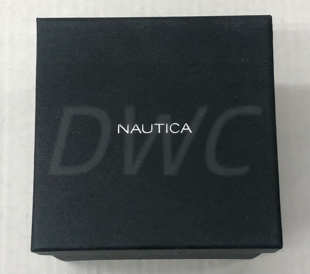 Nautica Original Watch Gift Box Storage Case with instruction book
