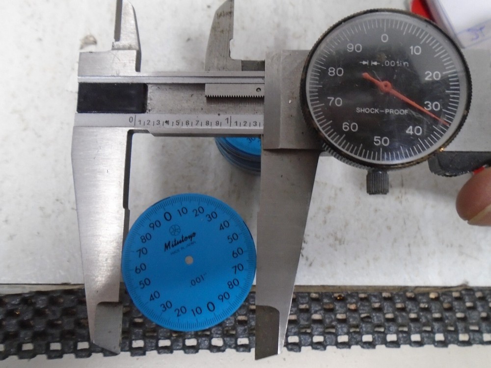 Mitutoyo PARTS Dial Caliper, dial only- blue face