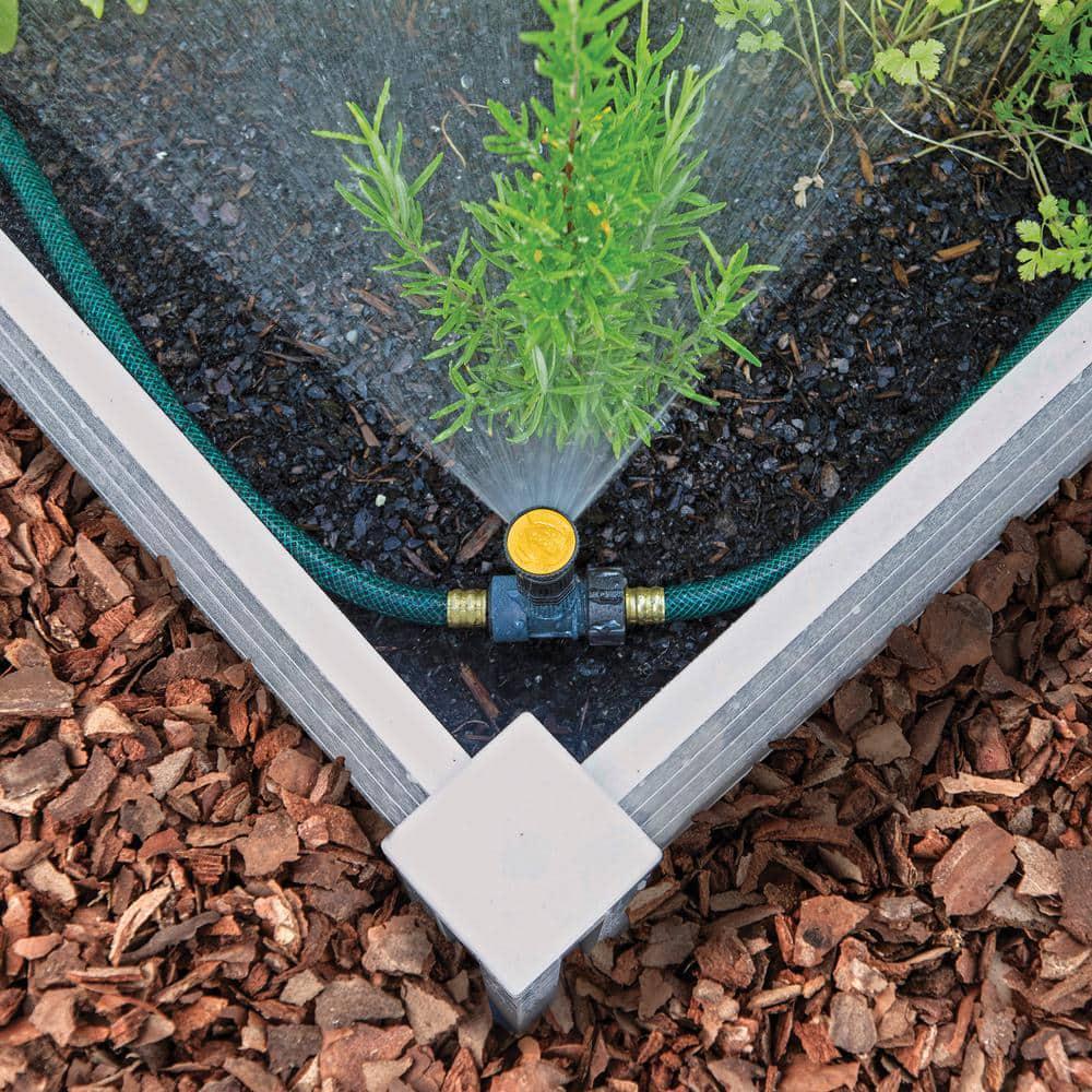 Multi Adjustable Spike Sprinkler (5-pack) | Ft Green Control Water Flow Melnor