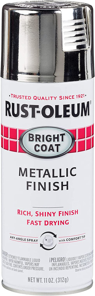 Rust-Oleum 7718830 Stops Rust Bright Coat Metallic Spray Paint, 11 Ounce (Pack o
