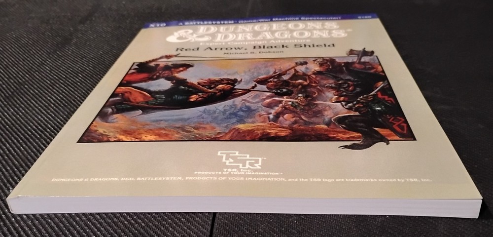 RED ARROW, BLACK SHIELD BASIC D&D MODULE X10 - Reprint Dungeons & Dragons TSR
