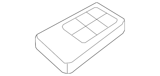 Genuine Volvo Keyless Entry Transmitter 30659550