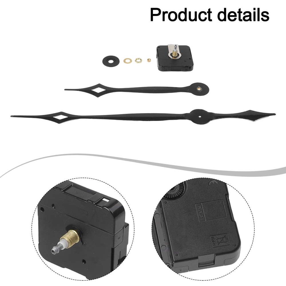 Quartz Clock Movement Set for Easy Installation and Reliable Performance