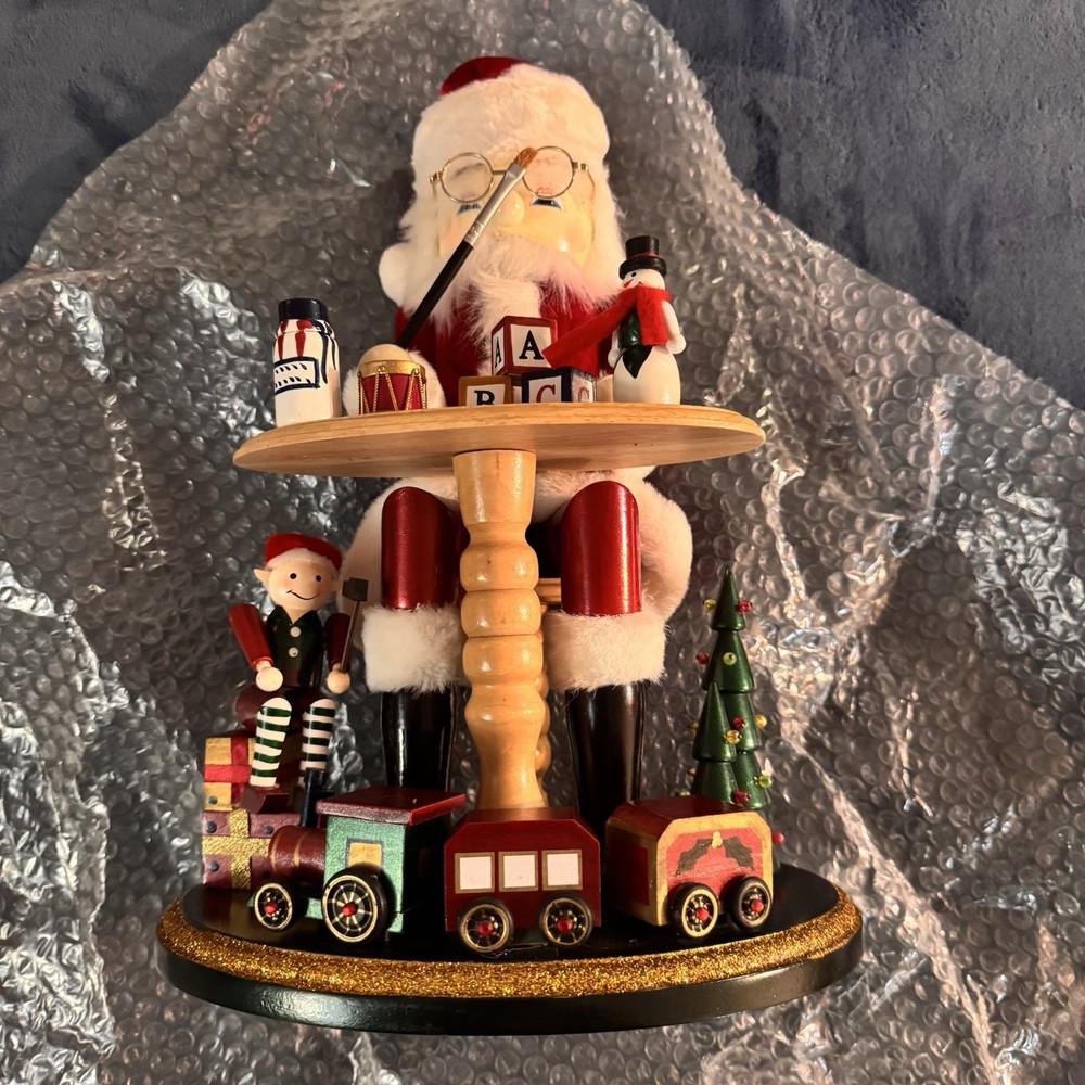 Nutcracker Vintage Bombay Company 15” Santa's Workshop Nutcracker w/Box