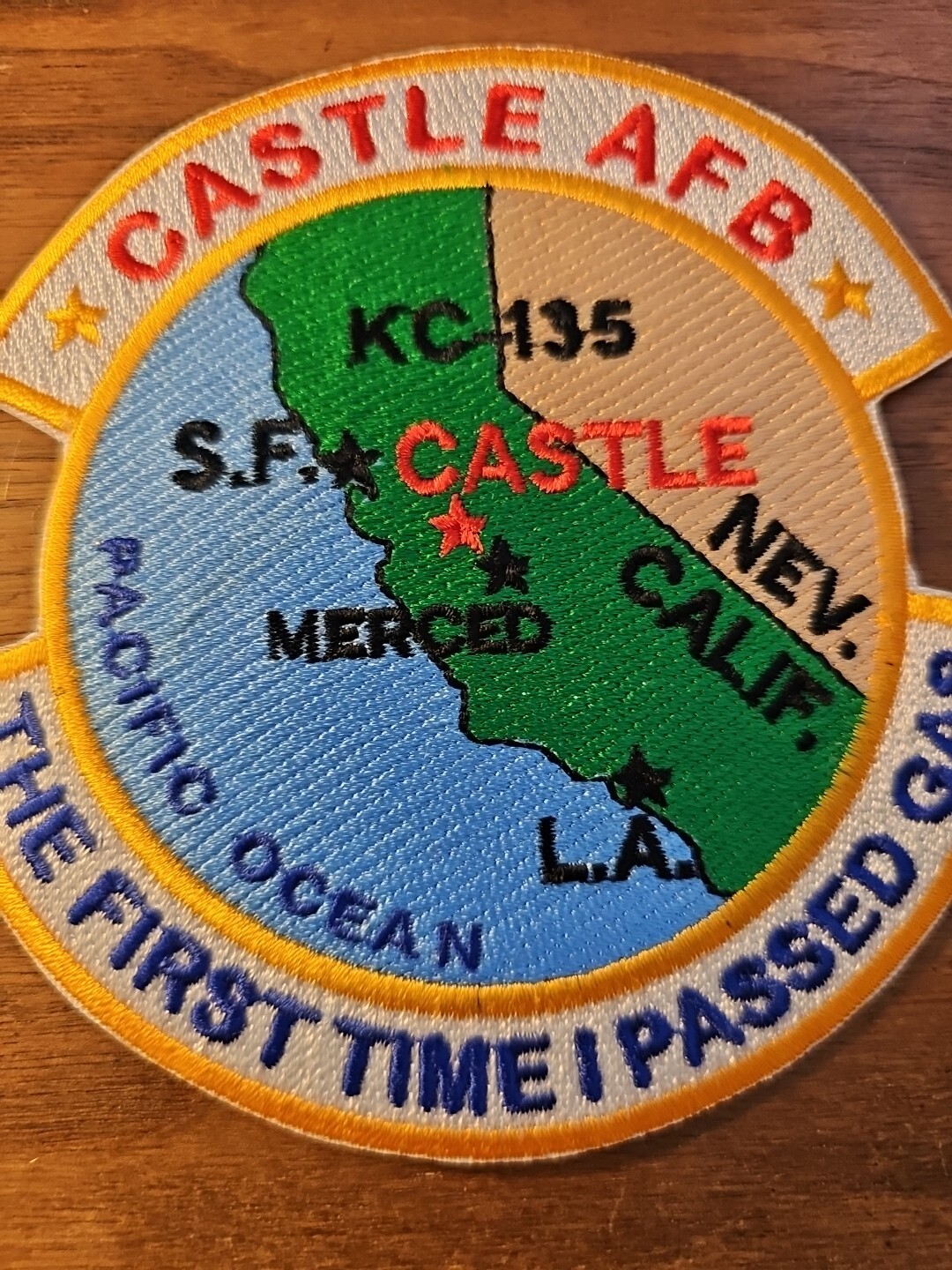 CASTLE AFB, CALIFORNIA, THE FIRST TIME I PASSED GAS, KC-135