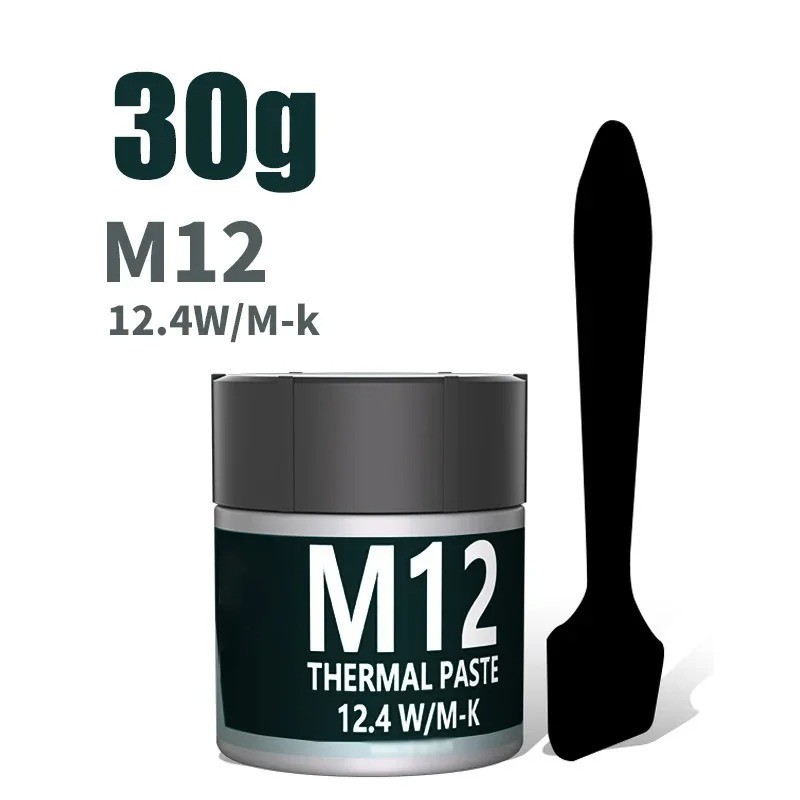 Thermal Paste 12.4W/mK CPU GPU Cooling Compound PC Heatsink Grease Kit Tool 1pc