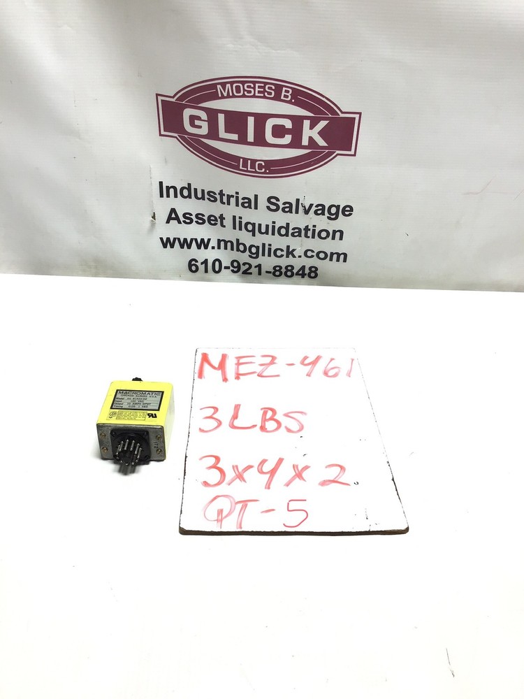 Macromatic SS 81622-02 Time Delay Relay