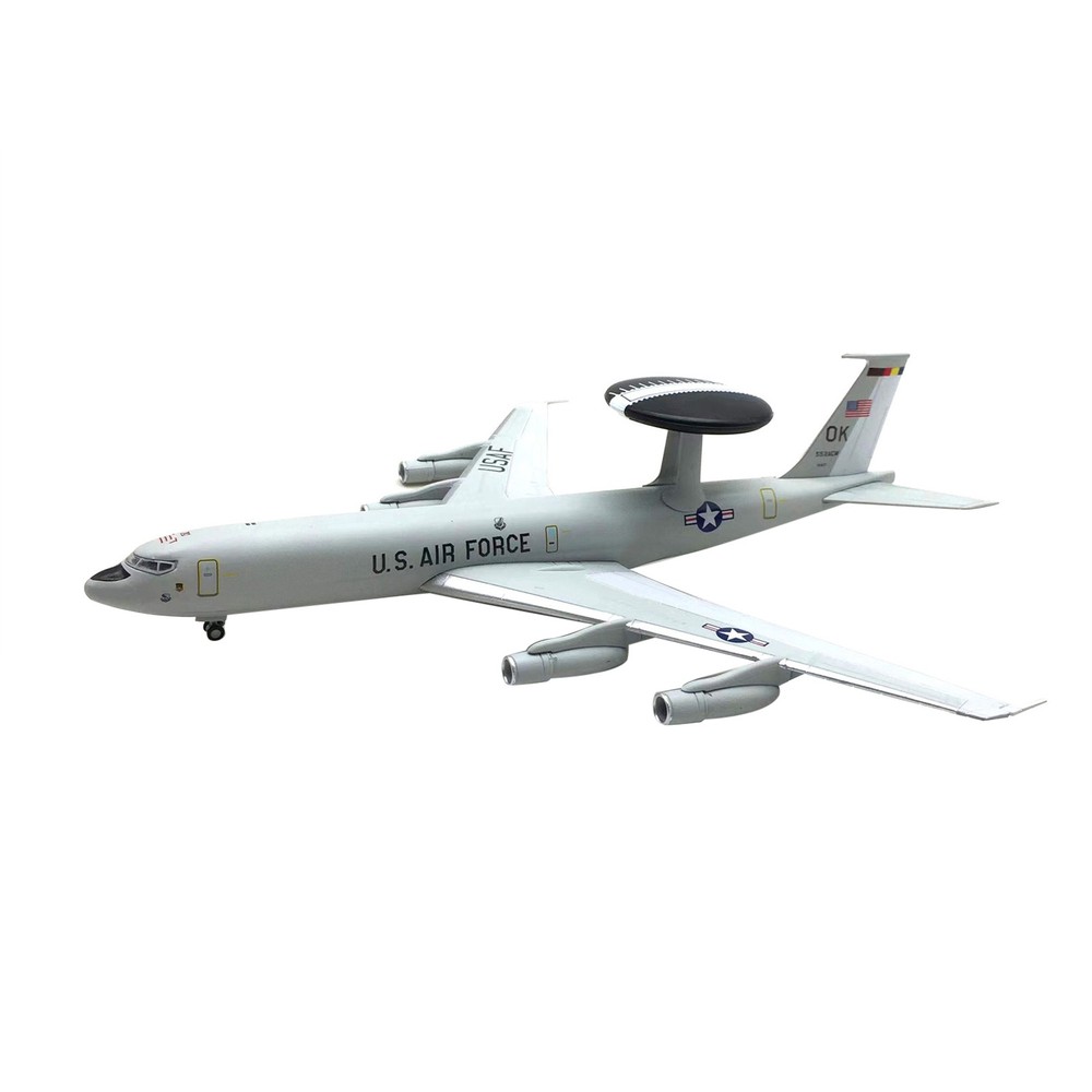 1/200 Scale US E-3 E3 Sentry AWACS Aircraft Model Plane Souvenir Static Display