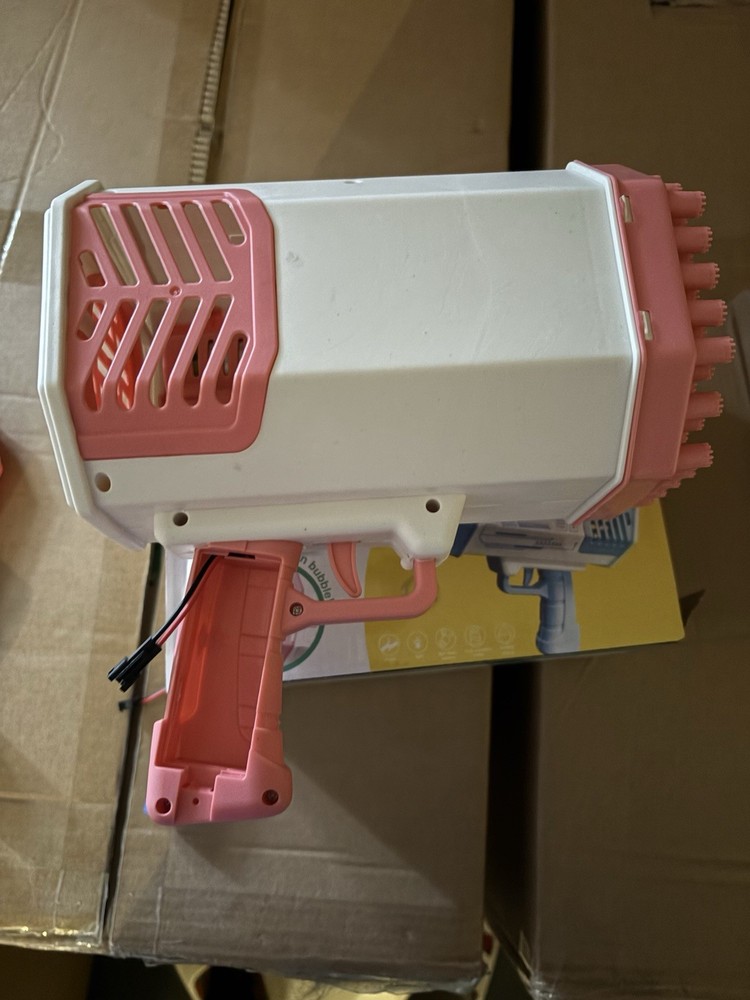 Bubble Gun - Pink/White - New In Box
