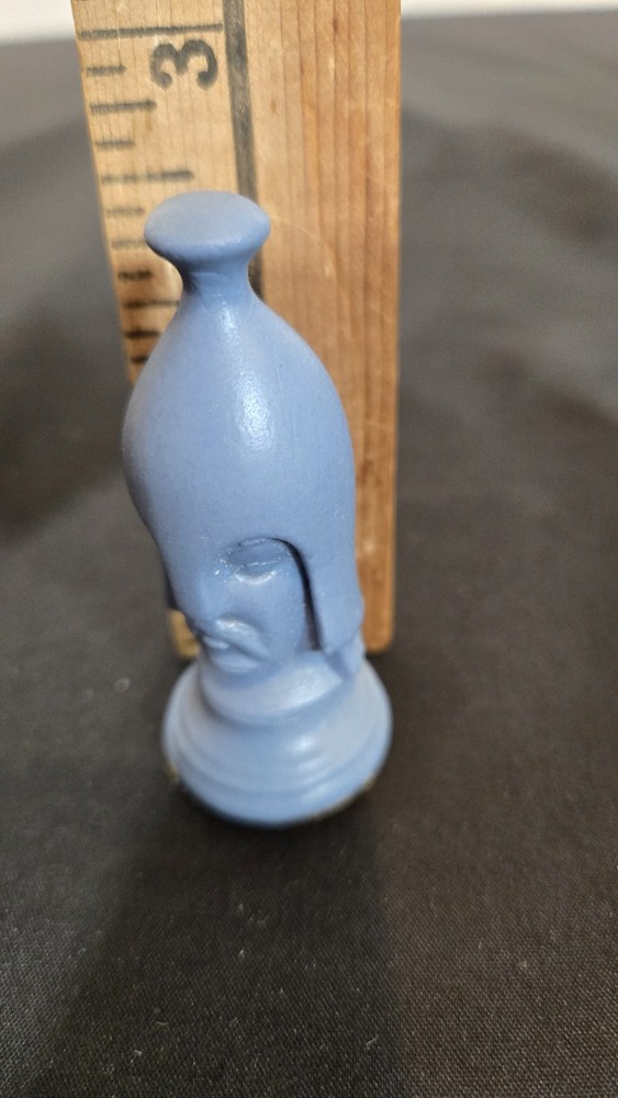 2.5" Mid Century Duncan Blue Pawn Chess Replacement