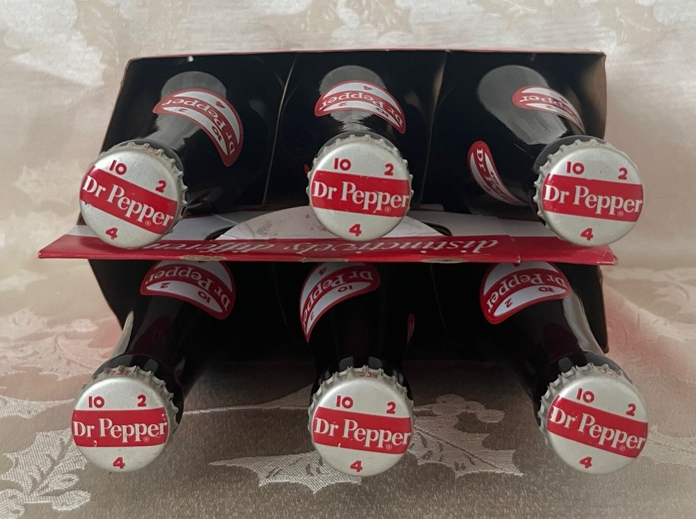 VINTAGE10oz DR PEPPER 6-PACK CARRIER