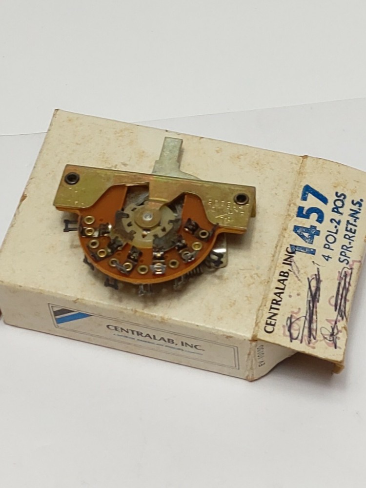 VINTAGE CENTRALAB SWITCH 1457 (NOS)